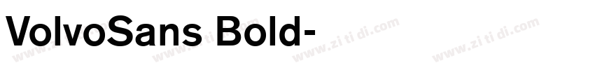 VolvoSans Bold字体转换 VolvoSans Bold字体转换